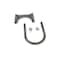 Donaldson Clamp, Exhaust, Std, U-Bolt, Single, Round Band, 3/8-16 In. Unc-2A, 3.00 In. Od Pipe, Steel P206407 - alternate 2